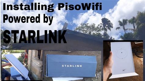 jessa piso wifi|INSTALLING PISO WIFI USING STARLINK/From 1mbps to 200 .